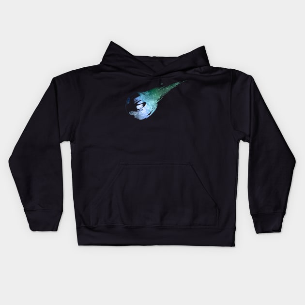 Final Fantasy VII logo universe Kids Hoodie by DRKNT